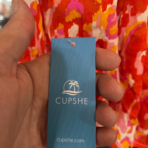 New - CUPSHE Women Boho Romper with Dolman Sleeves and Paisley Print - Picture 9 of 9